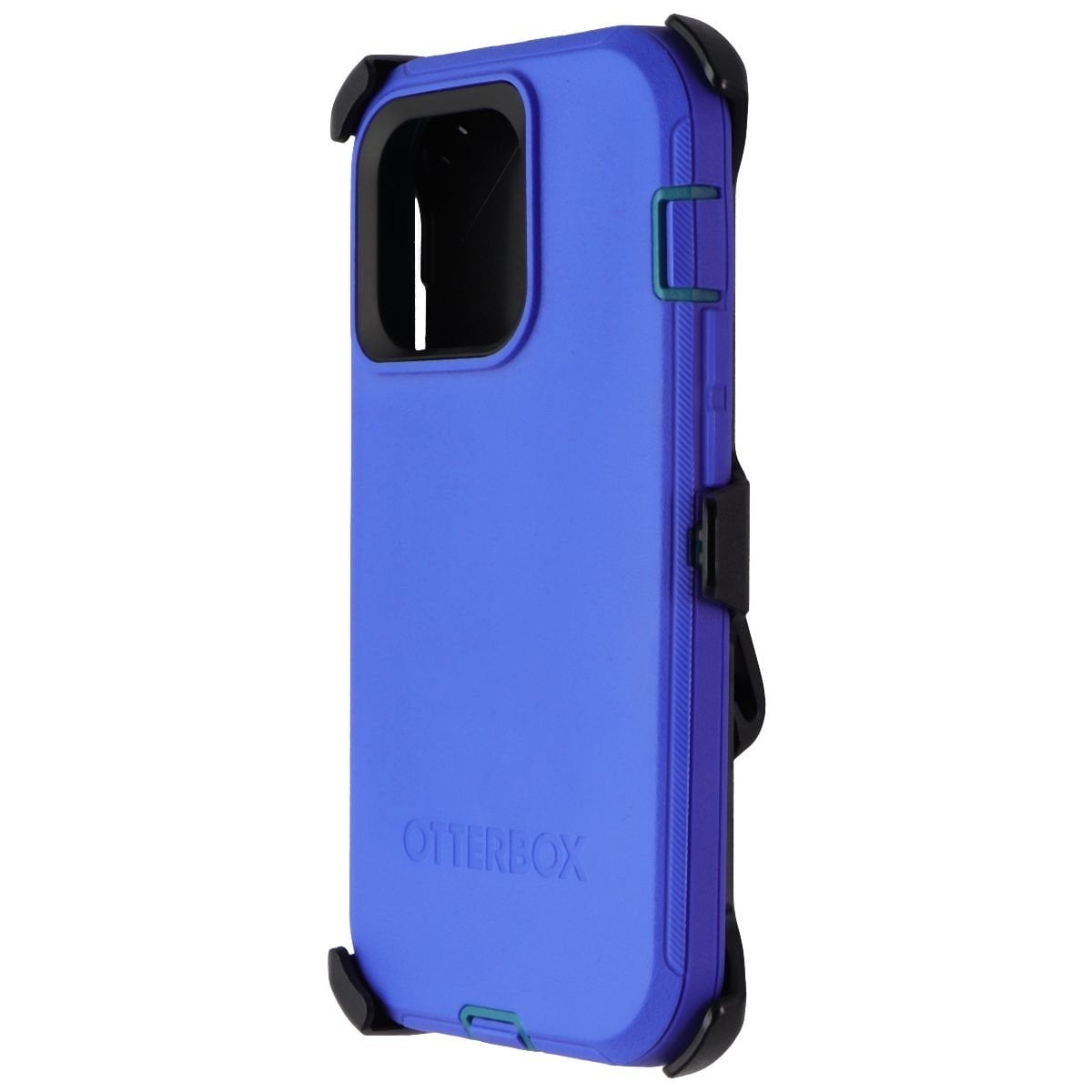OtterBox Defender Case and Holster for iPhone 14 Pro Rain Check Blue Walmart