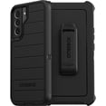 thumbnail image 1 of OtterBox Defender Rugged Case & Belt Clip/Stand for Samsung Galaxy S22 Plus, Black, 1 of 4