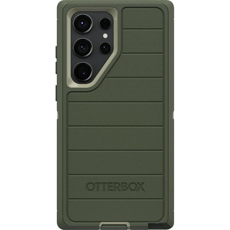 OtterBox Defender Rugged Cell Phone Case for Samsung Galaxy S23 Ultra, Trek Green
