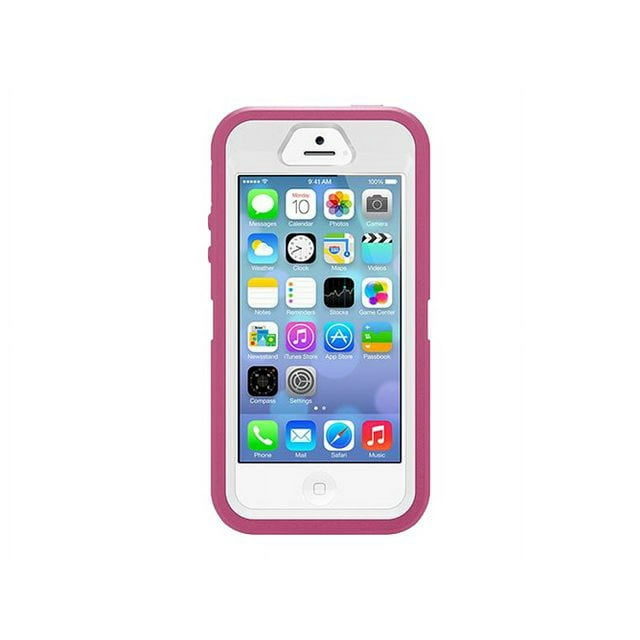 OtterBox Defender Series Apple iPhone 5s - Protective cover for cell phone - polycarbonate, synthetic rubber - papaya