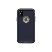 Otterbox Defender Series Screenless Edition Case For Iphone Xs & Iphone X Retail Packaging Dark Lake (Chinchilla/Dress Blues)