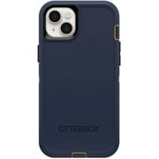 OtterBox Defender Series Back Cover Case with Port Protection for iPhone 14 & iPhone 13, Black
