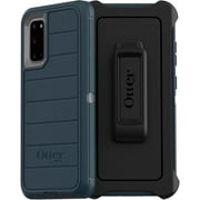 OtterBox Defender Series Case for Samsung Galaxy S20 / S20 5G Only - Holster Clip Included - Microbial Defense Protection - Retail Packaging - Gone Fishin Blue