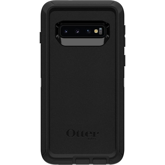 OtterBox Defender Holster Cell Phone Case for Samsung Galaxy S10, Black