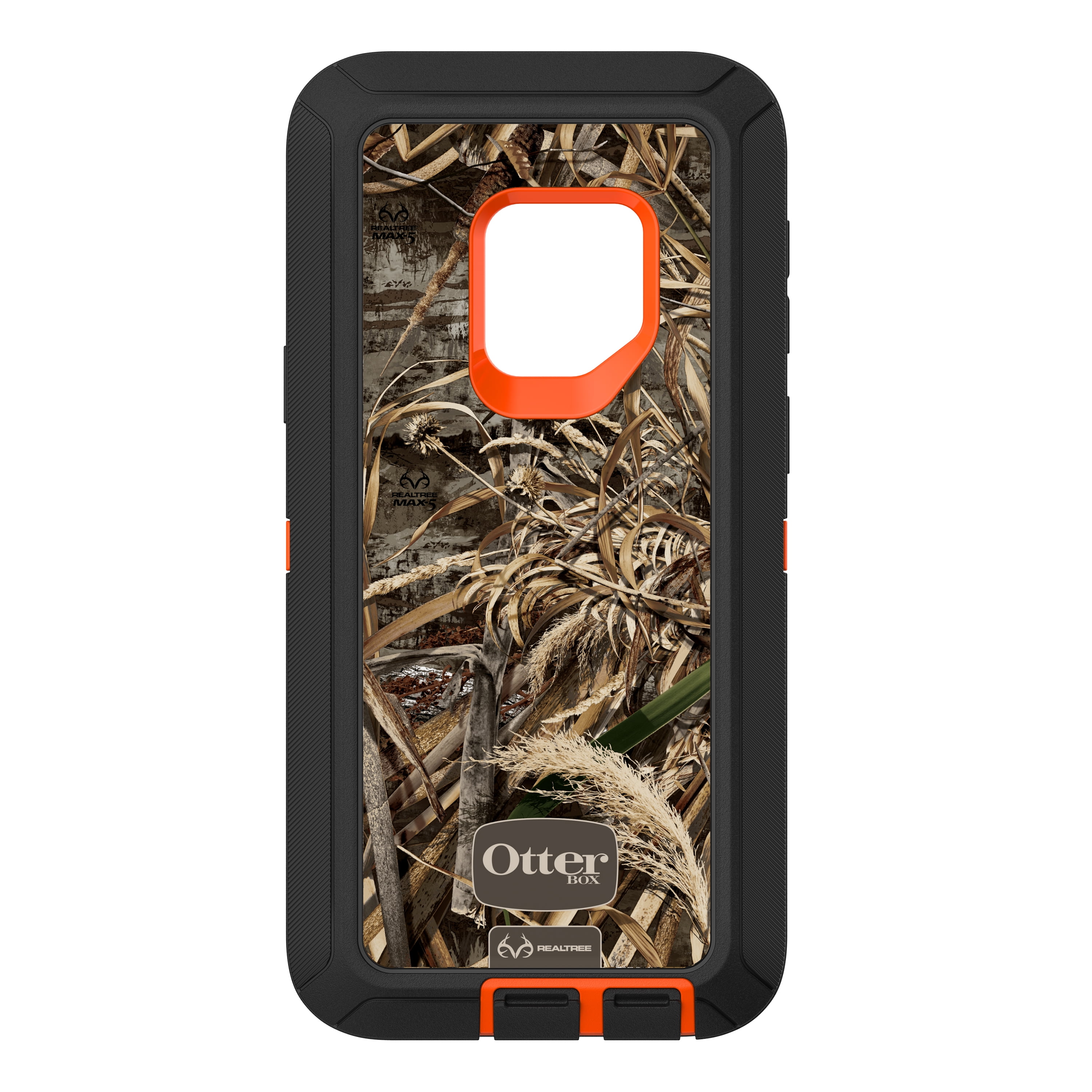 OtterBox Defender Series Case for Galaxy S9, Realtree Max 5 Blaze Edge