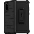 thumbnail image 1 of OtterBox Defender Series Case for Samsung Galaxy S20+ 5G Only - Holster Clip Included - Microbial Defense Protection - Retail Packaging - Black, 1 of 9