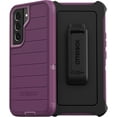 thumbnail image 1 of OtterBox Defender Series Case for Samsung Galaxy S21 FE 5G, Happy Purple, 1 of 7