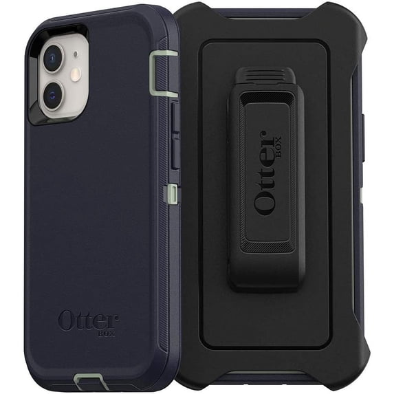 OtterBox Defender Series Case for iPhone 12 Mini, Varsity Blues