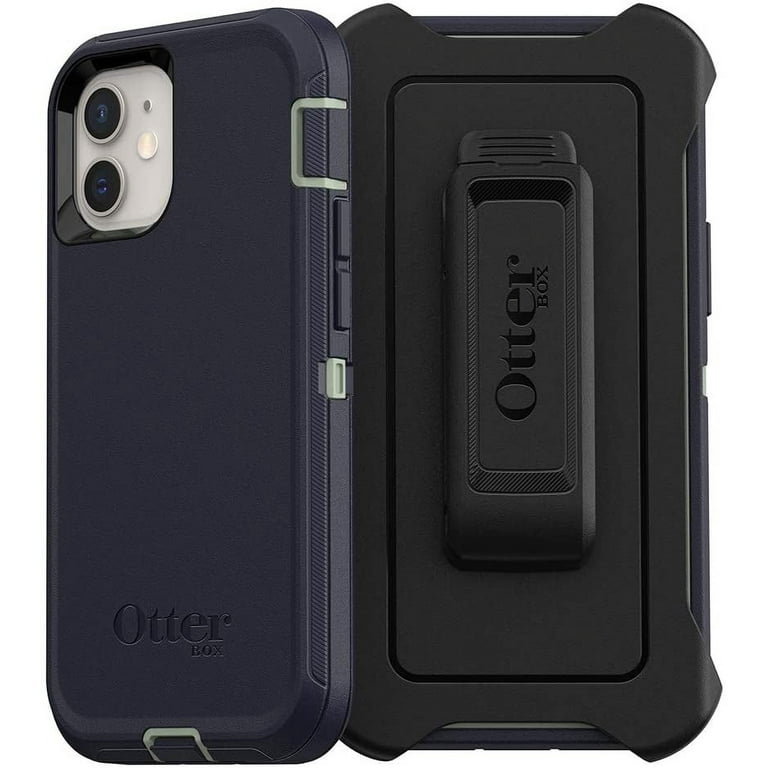 OtterBox Defender Series Case & Holster for iPhone 13 Mini - Black 