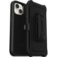 thumbnail image 1 of OtterBox Defender Series Cell Phone Case and Holster for Apple iPhone 14, Black, 1 of 6