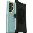 thumbnail image 1 of OtterBox Defender Series Durable Protective Cell Phone Case for Samsung Galaxy S23 Ultra, Blue & Yellow, 1 of 6