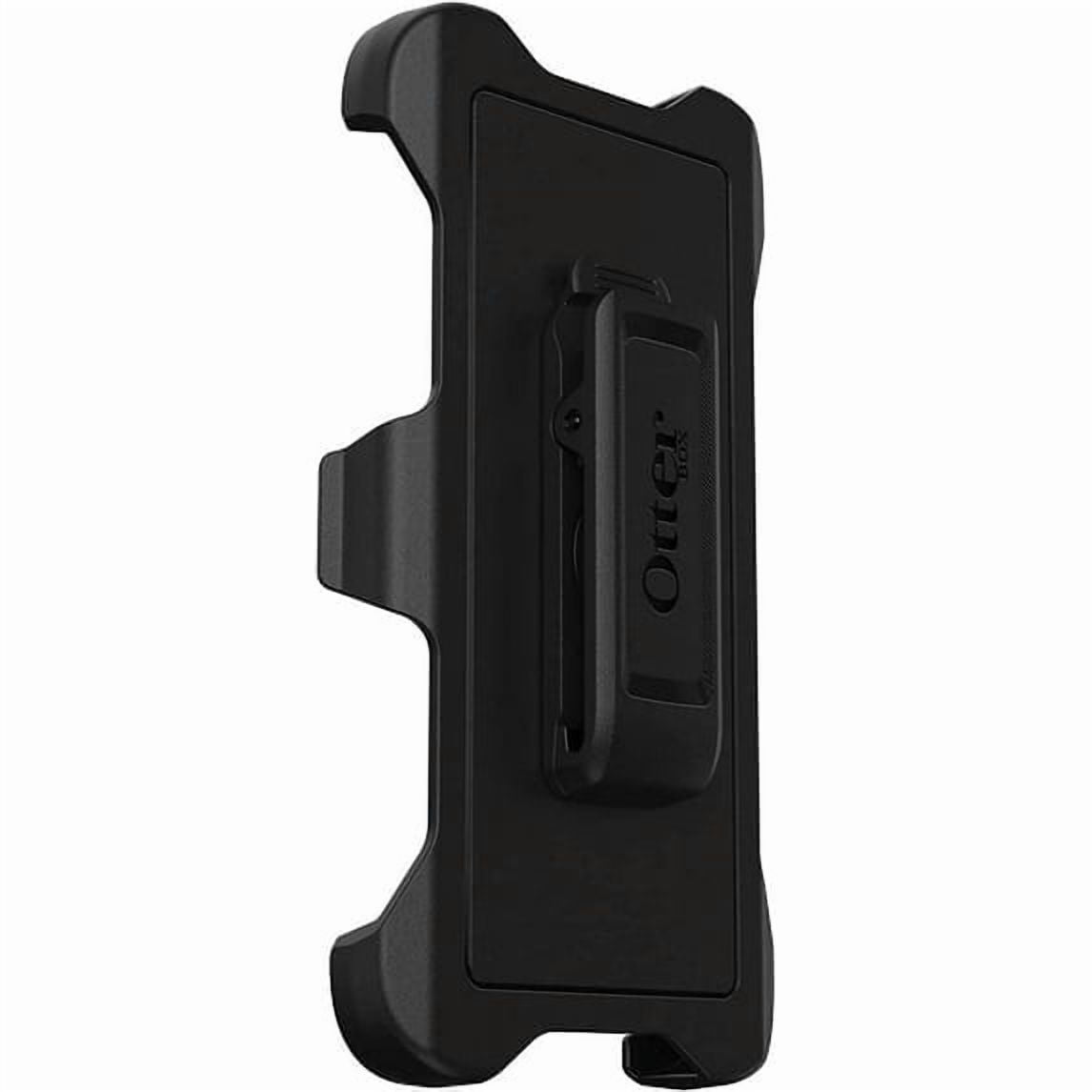 OtterBox Defender Series Holster Belt Clip Cell Phone Case with Kickstand for iPhone 14, Black