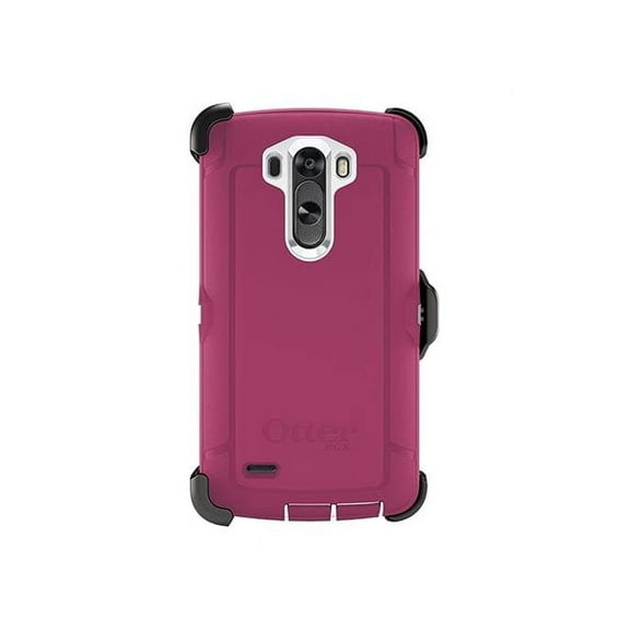 OtterBox Defender Series LG G3 - Protective case for cell phone - polycarbonate, synthetic rubber - papaya - for LG G3
