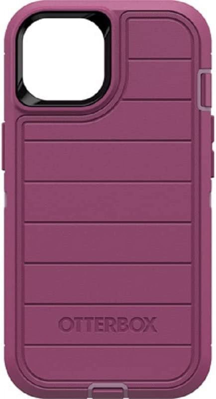 OtterBox Defender Series Military Grade Cell Phone Case for Apple iPhone 13, Morning Sky Pink