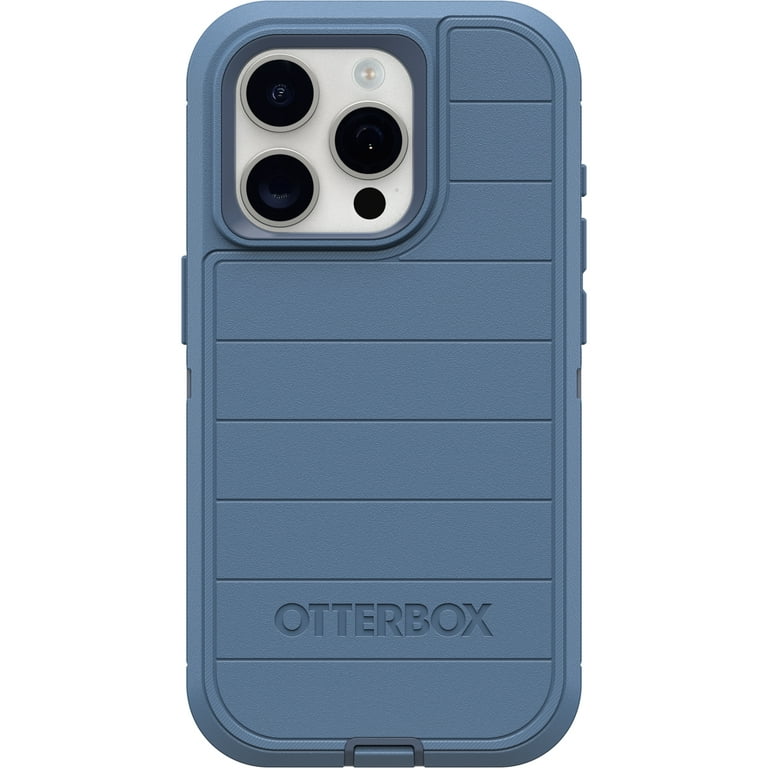 OtterBox Defender Series Pro Case for Apple iPhone 15 Pro - Baby Blue Jeans  