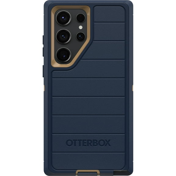 OtterBox Defender Series Pro Case for Samsung Galaxy S23 Ultra - Blue Suede Shoes