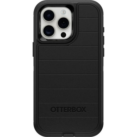 OtterBox - Defender Series Pro Hard Shell for Apple iPhone 15 Pro Max - Black