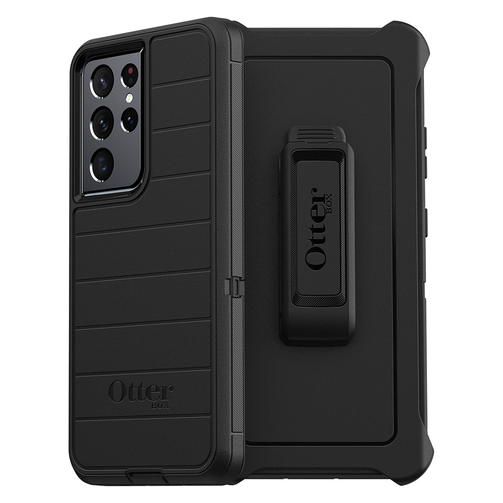 OtterBox Defender Series Pro Phone Case for Samsung Galaxy S21 Ultra 5G –  Black 