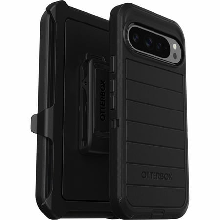 OtterBox - Defender Series Pro Hard Shell for Google Pixel 9 Pro XL - Ant Black