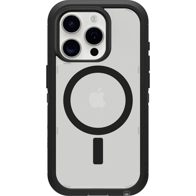 OtterBox Defender Series Pro Case for Apple iPhone 15 Pro - Black 