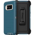 thumbnail image 1 of OtterBox Defender Series Rugged Case & Holster for Samsung Galaxy S8 - Non-Retail Packaging - Big Sur, 1 of 7