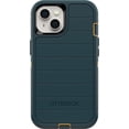 thumbnail image 1 of OtterBox Defender Series Rugged Case for iPhone 13 NOT Mini/Pro/Pro Max Case Only - Non-Retail Packaging - Hunter Green - with Microbial Defense, 1 of 9