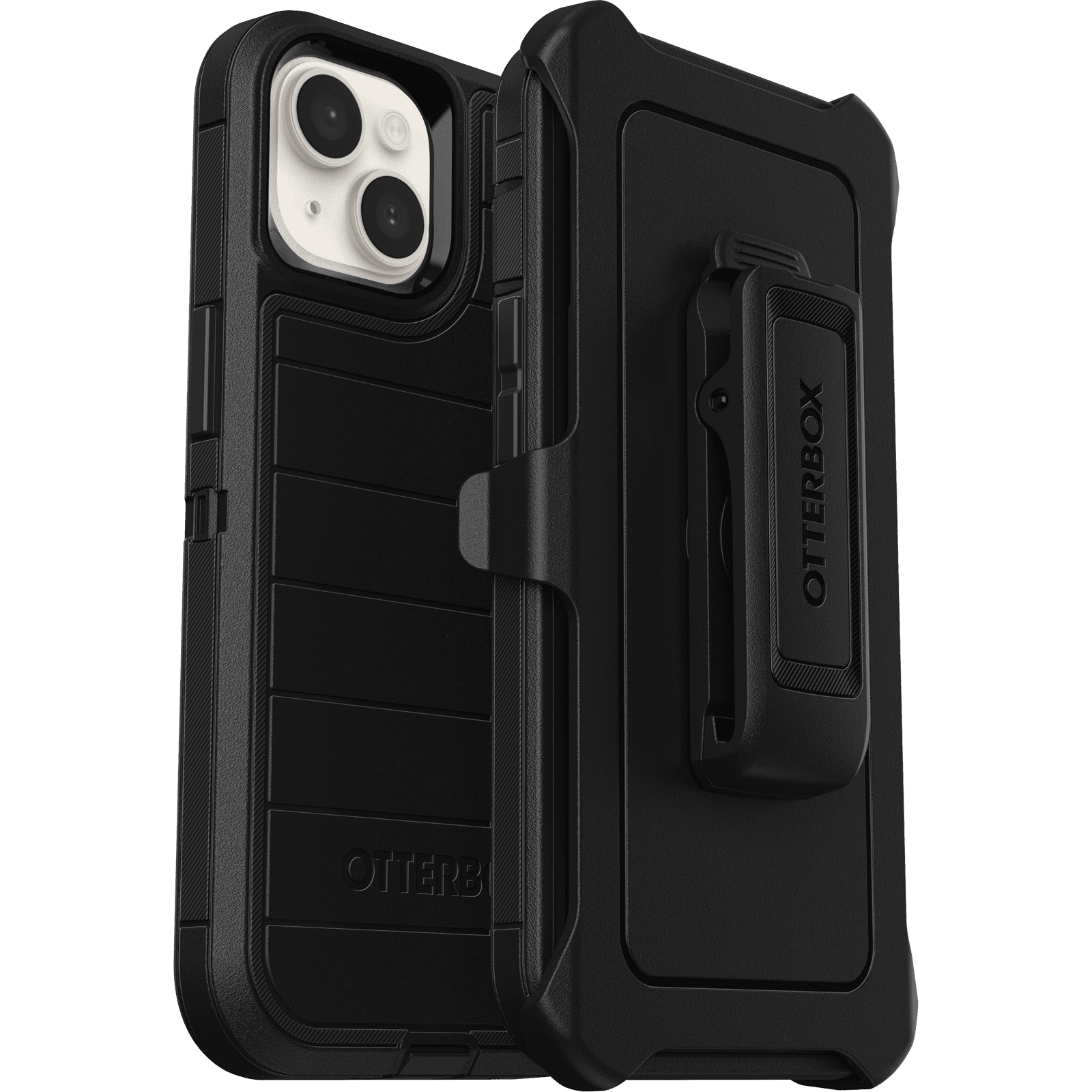 OtterBox Defender Series Screenless Edition Case and Holster for iPhone 14 \u0026 iPhone 13 (ONLY), (Black)