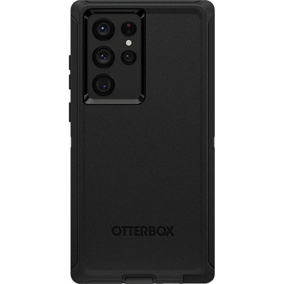 OtterBox Defender Series Screenless Edition Case for Galaxy S22 Ultra Only - Case Only - Non-Retail Packaging - Black