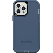 OtterBox Defender Series Screenless Edition Case for iPhone 13 Pro Max & 12 Pro Max, Fort Blue