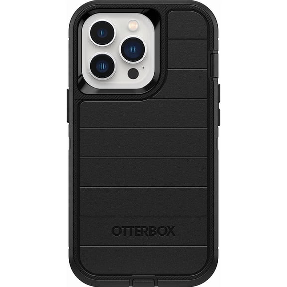 OtterBox Defender Series Screenless Edition Case for iPhone 13 Pro Only - Case Only - Microbial Defense Protection - Non-Retail Packaging - Black