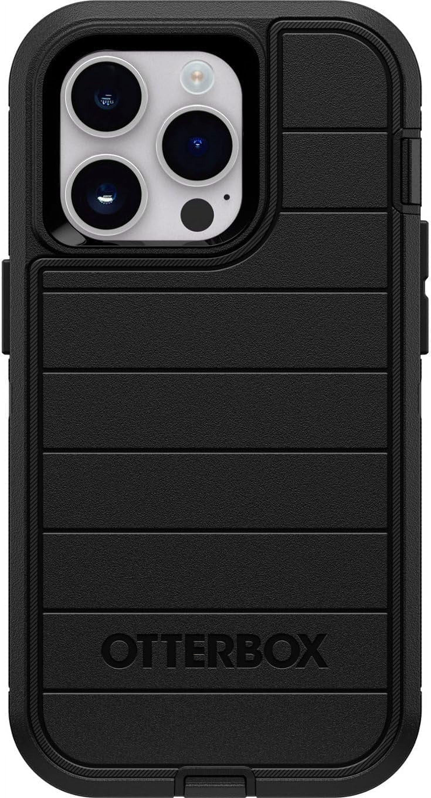 OtterBox Defender Series Screenless Edition Case for iPhone 14 Pro, Black