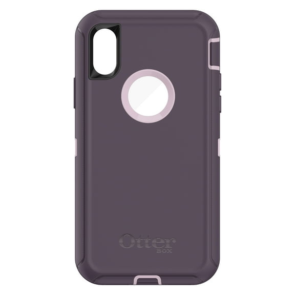 OtterBox Defender Series Screenless Edition Case for iPhone X, Purple Nebula