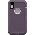 thumbnail image 1 of OtterBox Defender Series Screenless Edition Case for iPhone XR Only - Case Only - Non-Retail Packaging - Purple Nebula Winsome Orchid/Night Purple, 1 of 6