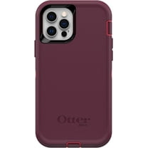 OtterBox Defender Series Screenless Edition Case for iPhone 12 & iPhone 12 Pro Only - Case Only - Non-Retail Packaging - Berry Potion Raspberry Wine/Boysenberry