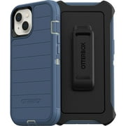 OtterBox Defender Series Screenless Edition Case for iPhone 13 Only - Holster Clip Included - Microbial Defense Protection - Non-Retail Packaging - Fort Blue