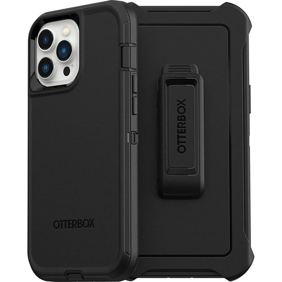 OtterBox Defender Case for iPhone 13 Pro Max/12 Pro Max - Black