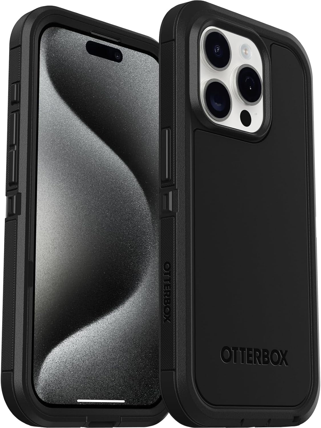 OtterBox Defender Series XT Case with MagSafe for iPhone 15 Pro, Black