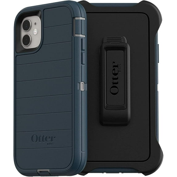 OtterBox Defender Series iPhone 11 Cell Phone Case for Apple, Blue