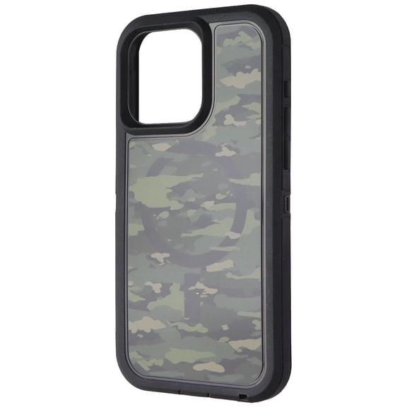 OtterBox Defender XT Case for MagSafe for iPhone 15 Pro Max - Woodland Camo
