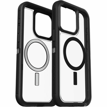 OtterBox - Defender Series Pro XT Hard Shell for MagSafe for Apple iPhone 15 Pro Max - Dark Side
