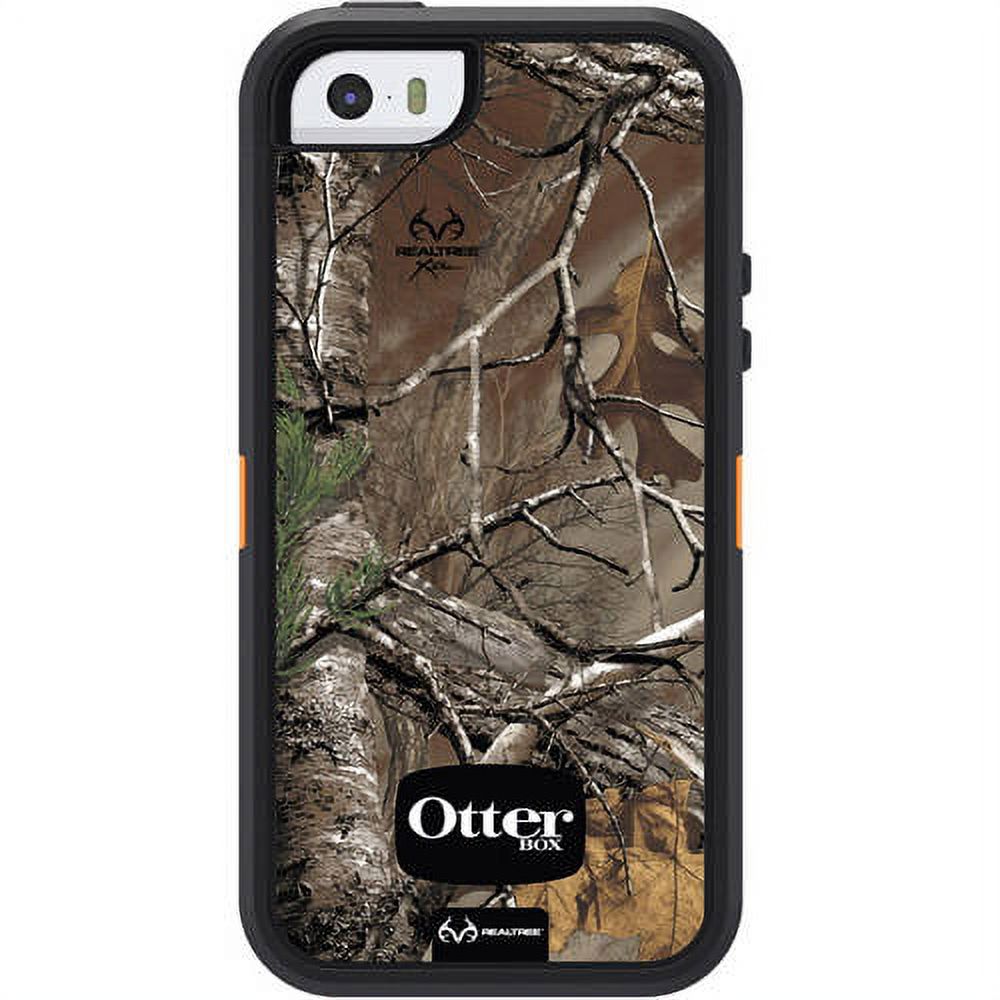 OtterBox Defender with Realtree Camo Apple iPhone 5/5s - Protective cover for cell phone - synthetic rubber - Xtra - for Apple iPhone 5, 5s - image 1 of 10