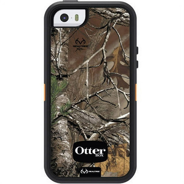 OtterBox Defender with Realtree Camo Apple iPhone 5/5s - Protective cover for cell phone - synthetic rubber - Xtra - for Apple iPhone 5, 5s