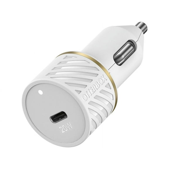 OtterBox Fast Charge 20W USB-C Single Port Car Charger - Cloud Dust