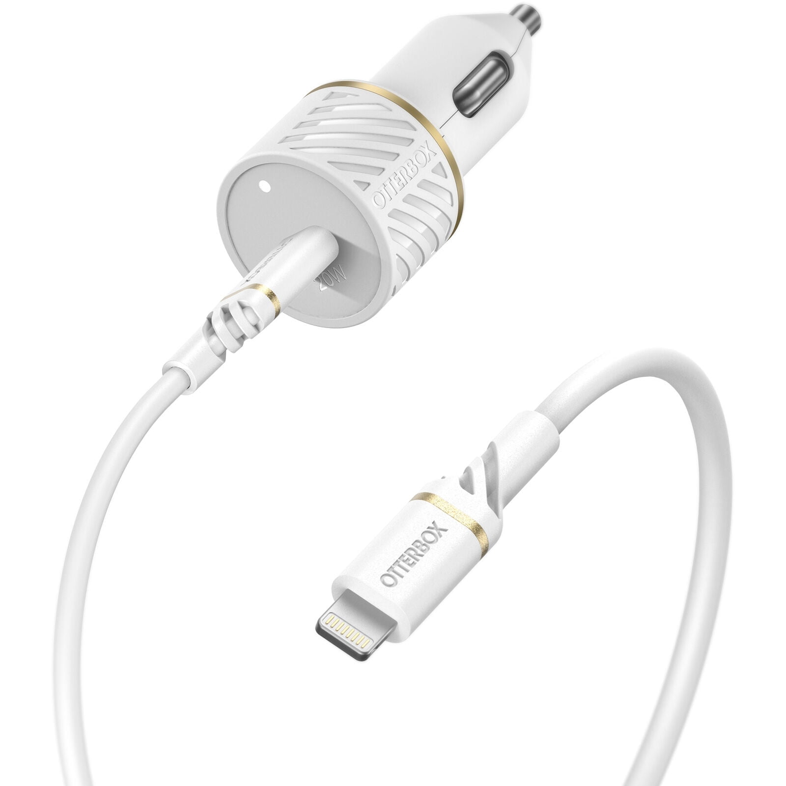 OtterBox Fast Charge Lightning to USB-C Car Charging Kit, 20W - Walmart.com