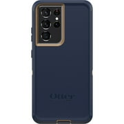 OtterBox Galaxy S21 Ultra 5G (Only) - Defender Series Screenless Edition Case - Blue Suede Shoes - Case Only - Non-Retail Packaging