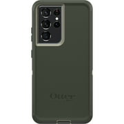 OtterBox Galaxy S21 Ultra 5G (Only) - Defender Series Screenless Edition Case - Lichen The Trek (Green) - Case Only - Non-Retail Packaging