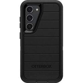 OtterBox Galaxy S23 Only - Defender Series Case - Black, Rugged & Durable - with Port Protection - Case Only - Microbial Defense Protection - Non-Retail Packaging