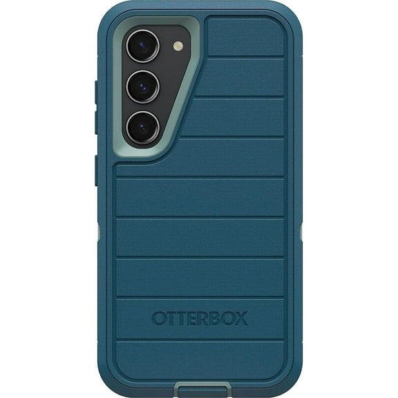 OtterBox Galaxy S23 Defender Series Case for Samsung Galaxy S23, Manoeuvre Blue