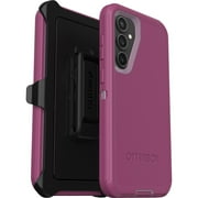 OtterBox Galaxy S23 FE Only - Defender Series Case - Morning Sky Pink - Rugged & Durable - with Port Protection - Holster Clip Included - Non-Retail Packaging