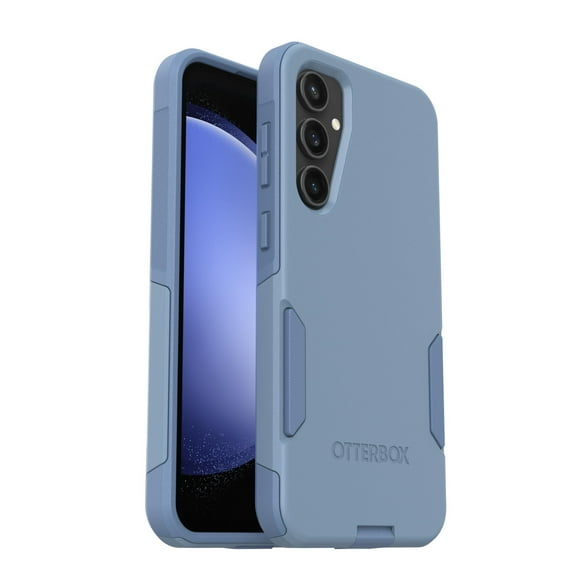 OtterBox Galaxy S23 FE Only Commuter Series Case - Crisp Denim Blue - Slim & Tough - Pocket-Friendly - with Port Protection - Non-Retail Packaging